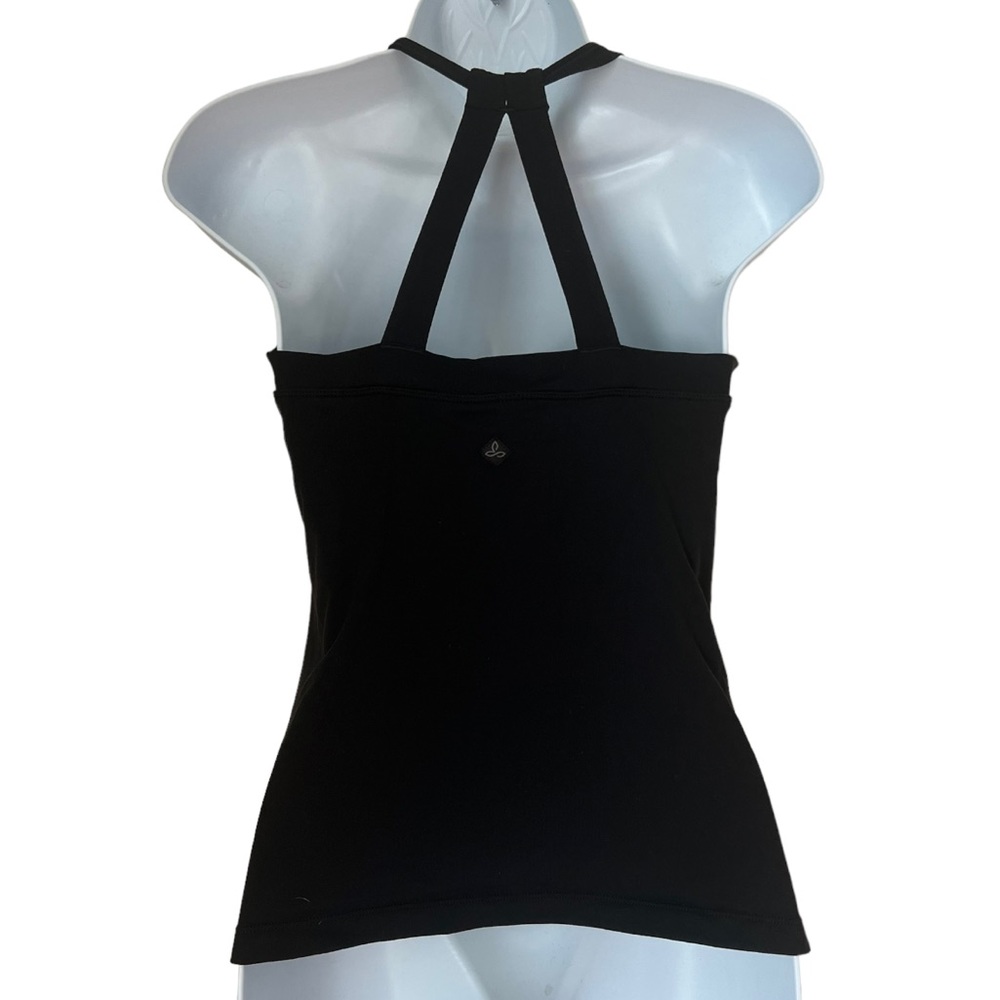 Prana Black Quinn Chakara built-in Bra Tank Top - Picture 3 of 9